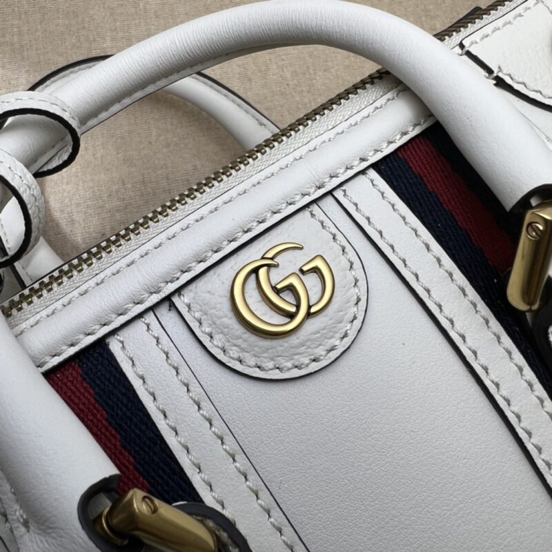 Gucci Bauletto avec poignée blanc — réplique – Image 4