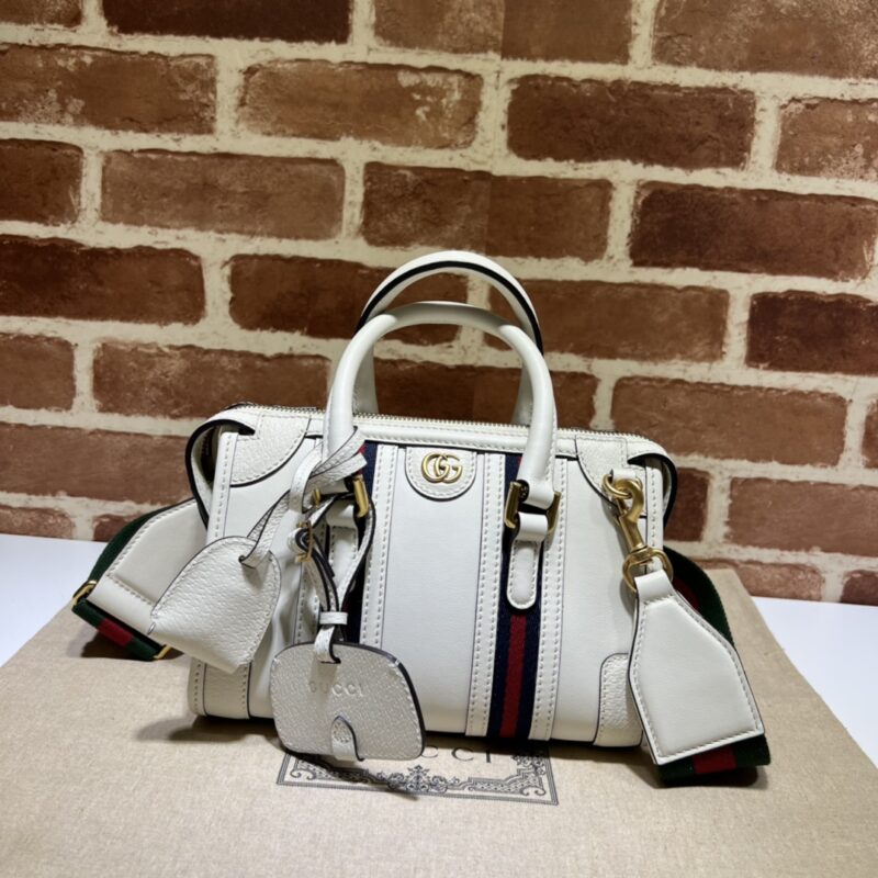 Gucci Bauletto avec poignée blanc — réplique – Image 5