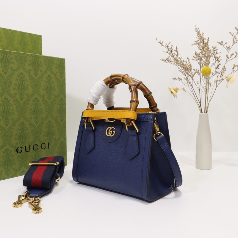Gucci Diana petit format cabas bleu — réplique – Image 4