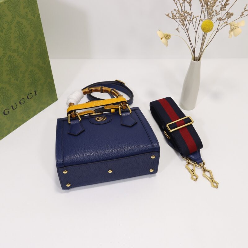 Gucci Diana petit format cabas bleu — réplique – Image 5