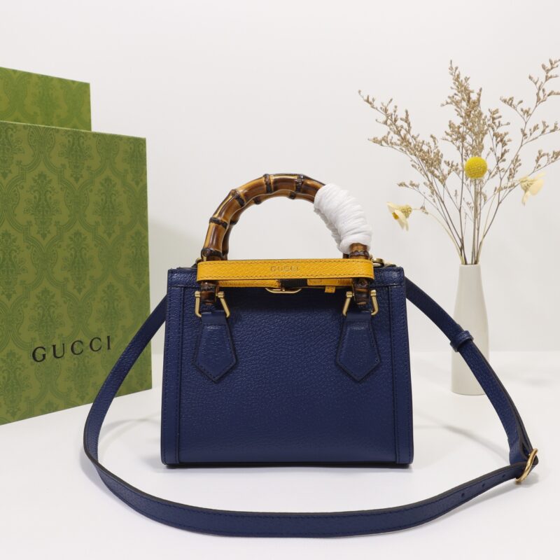 Gucci Diana petit format cabas bleu — réplique – Image 6