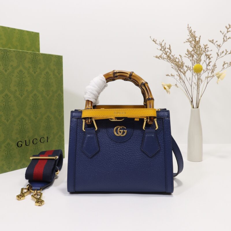Gucci Diana petit format cabas bleu — réplique – Image 9