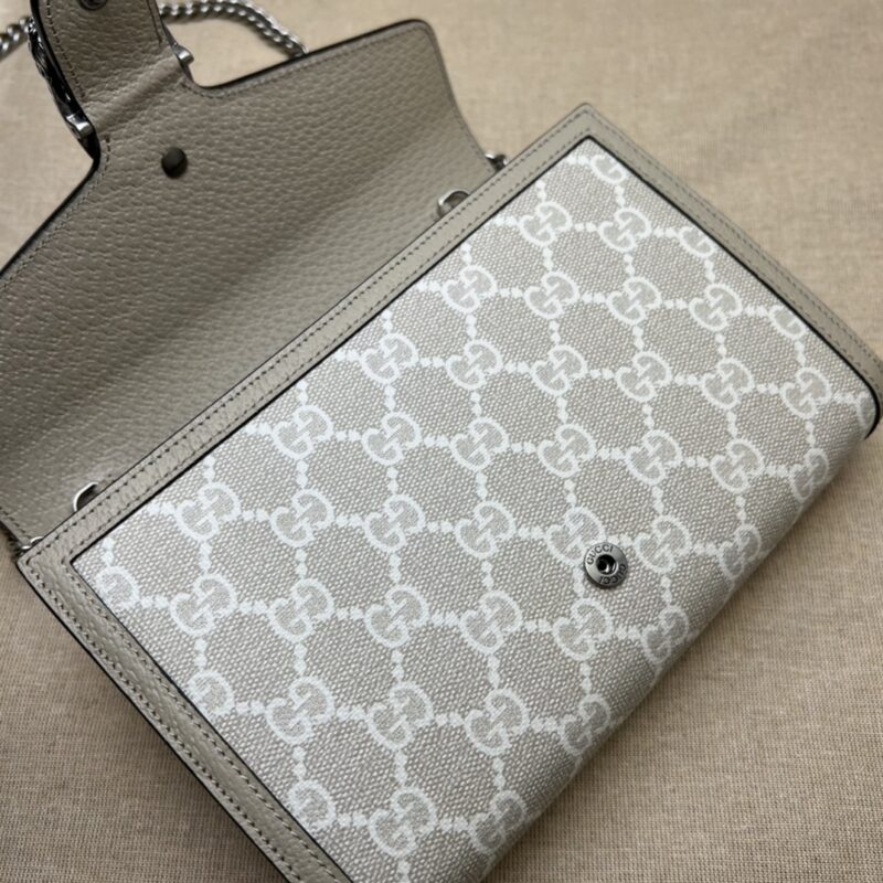 Gucci Dionysus GG Chain portefeuille Denim Beige — réplique – Image 6