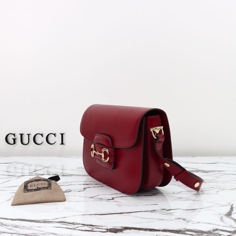 Gucci G 1955 Horsebit rouge — réplique – Image 2