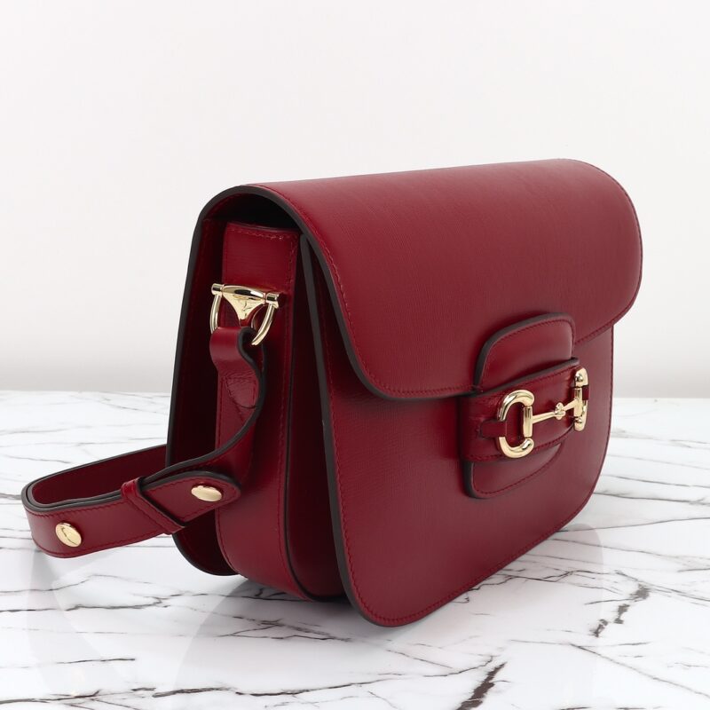 Gucci G 1955 Horsebit rouge — réplique – Image 11