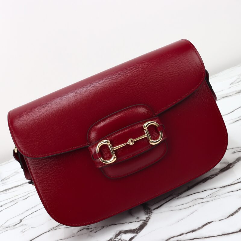 Gucci G 1955 Horsebit rouge — réplique – Image 5