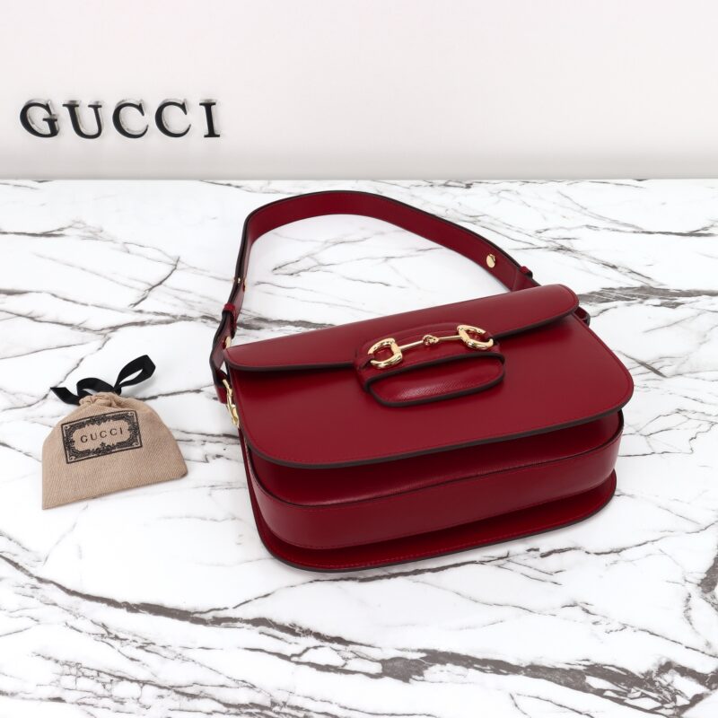Gucci G 1955 Horsebit rouge — réplique – Image 6