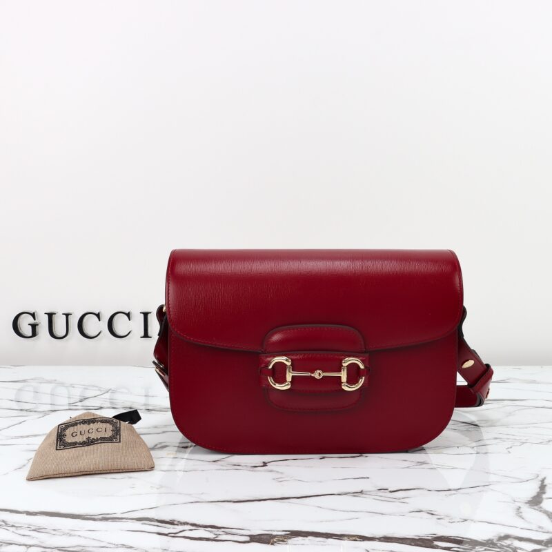 Gucci G 1955 Horsebit rouge — réplique – Image 10