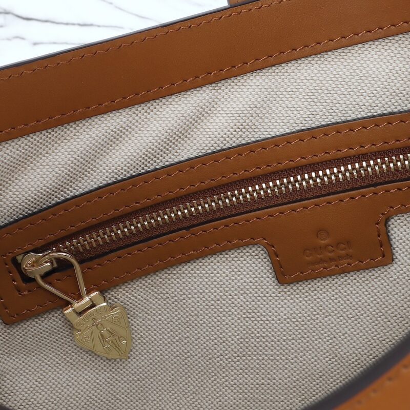 Gucci G Jackie petit format Patent marron — réplique – Image 3