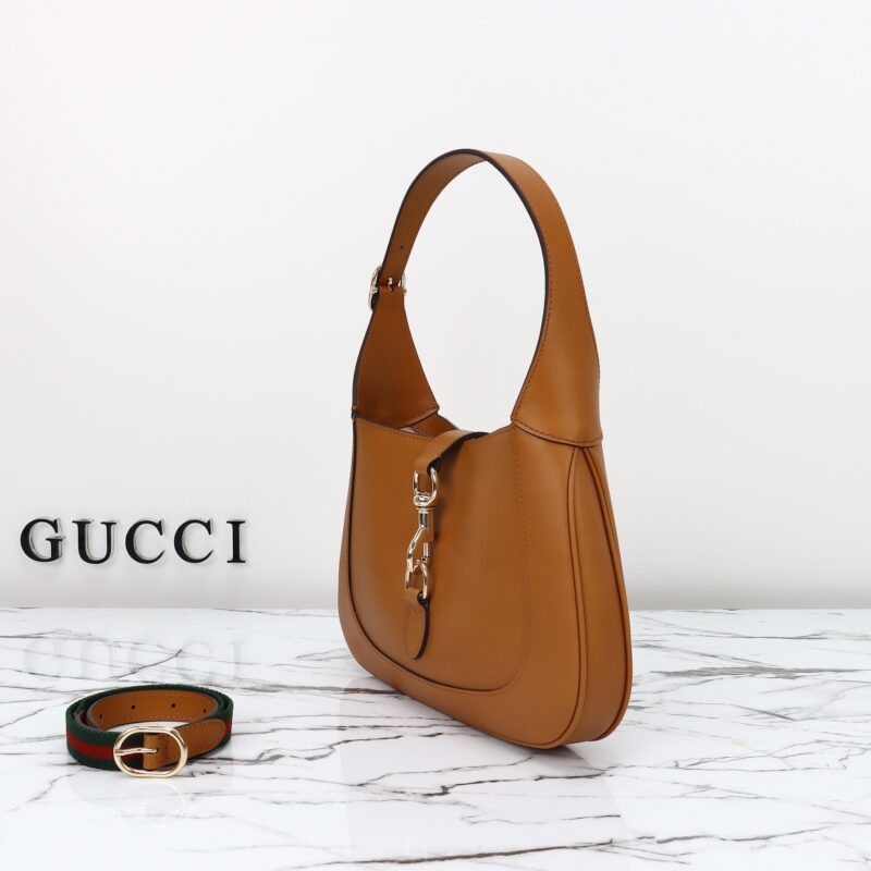 Gucci G Jackie petit format Patent marron — réplique – Image 4