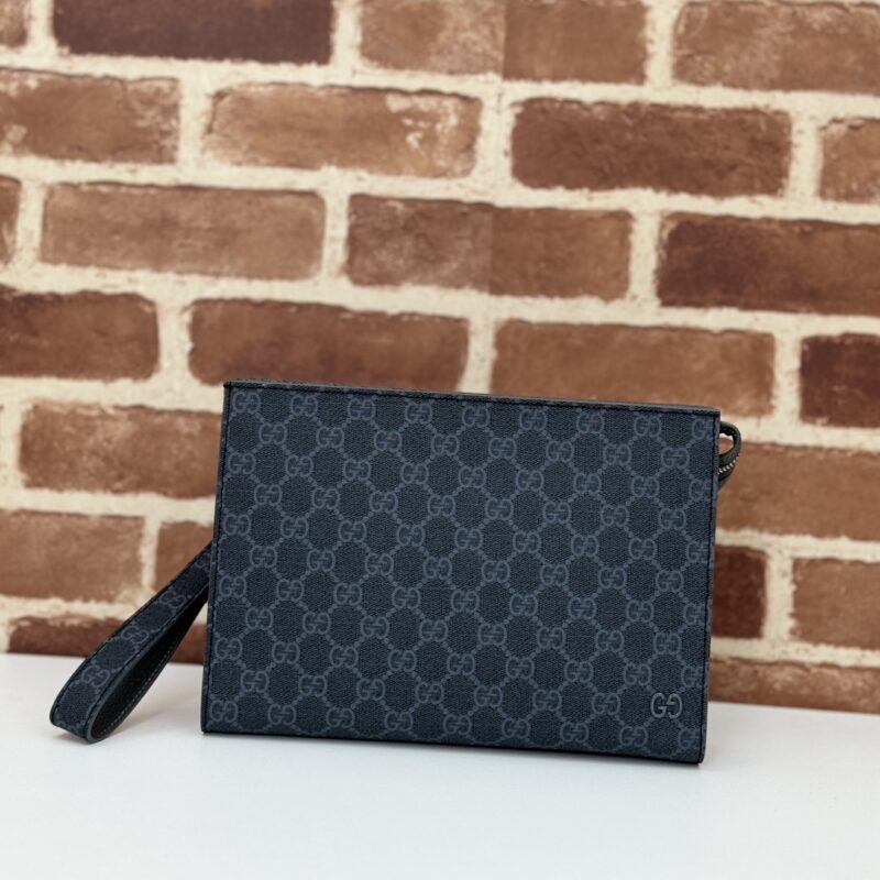 Gucci GG toile pochette bleu — réplique – Image 3