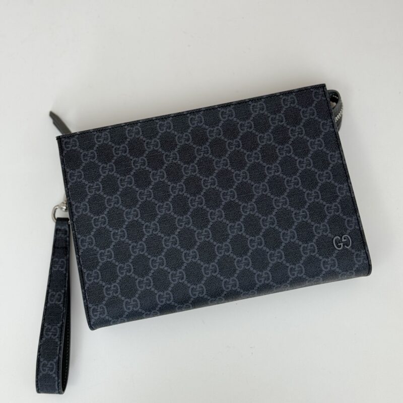 Gucci GG toile pochette bleu — réplique – Image 7