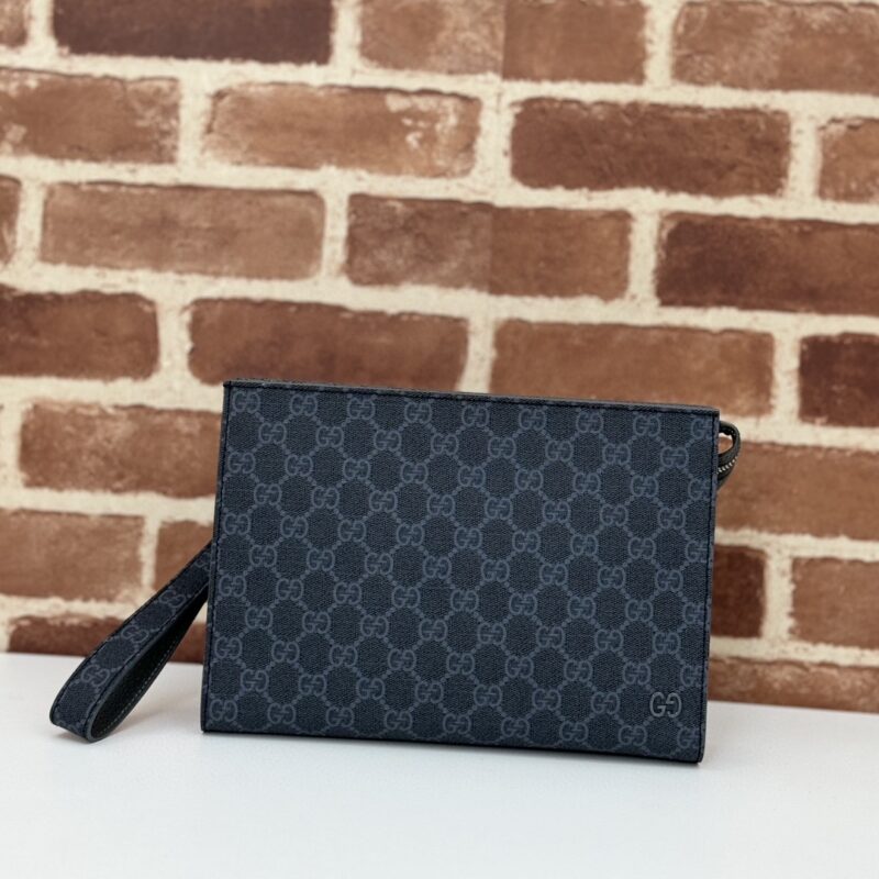 Gucci GG toile pochette bleu — réplique – Image 8