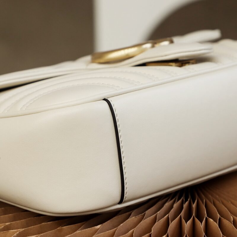 Gucci GG Marmont moyen format blanc — réplique – Image 12