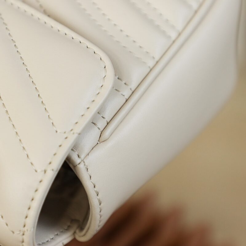 Gucci GG Marmont moyen format blanc — réplique – Image 14