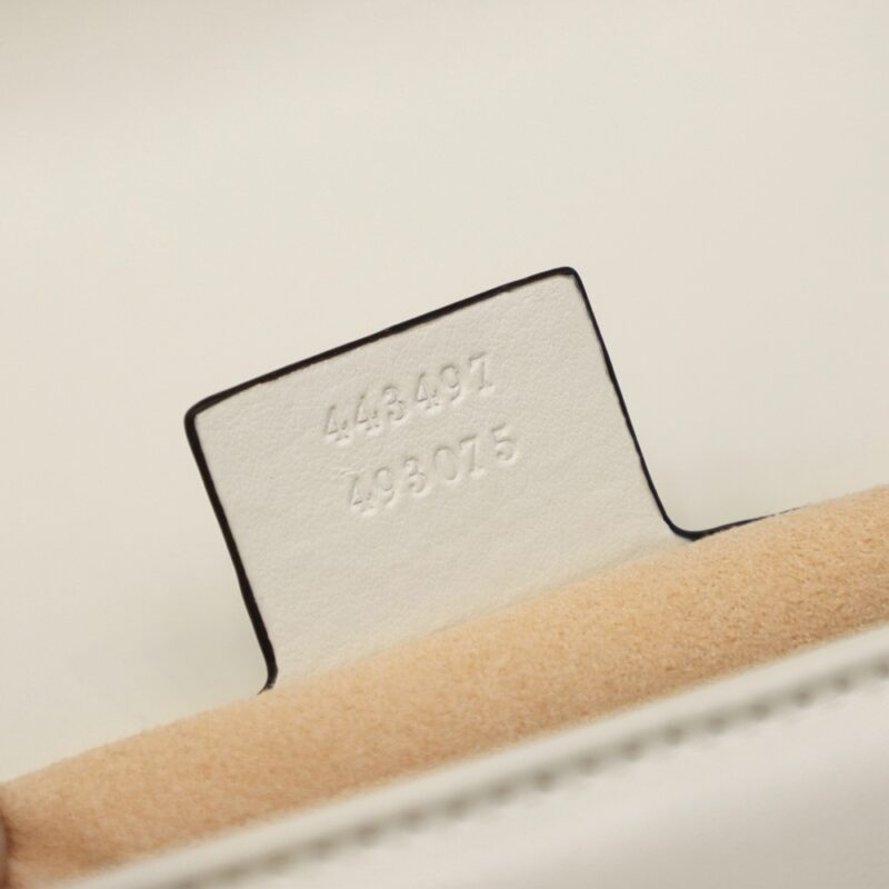 Gucci GG Marmont moyen format blanc — réplique – Image 17