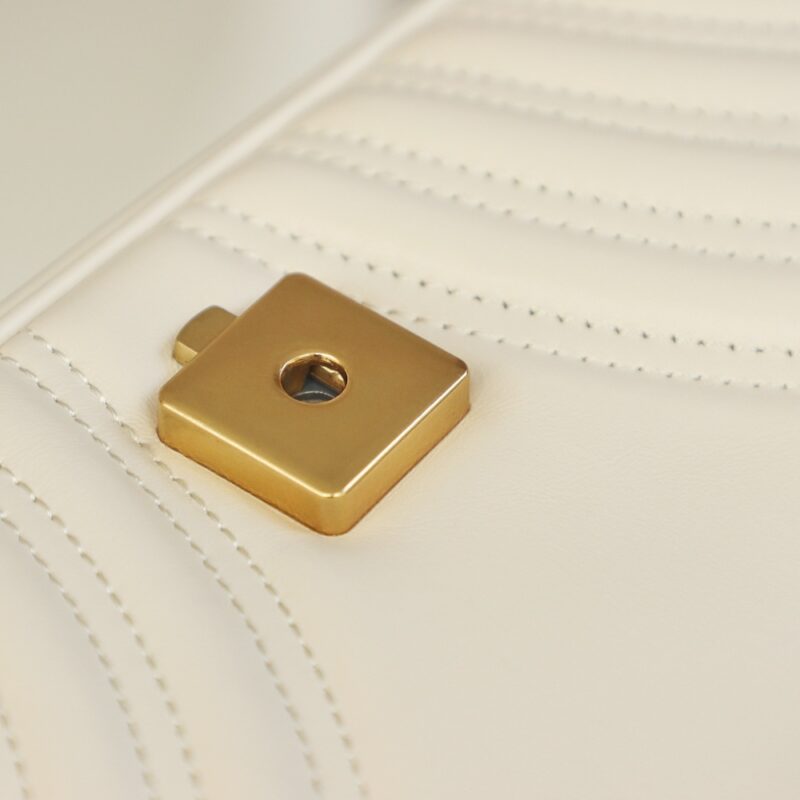 Gucci GG Marmont moyen format blanc — réplique – Image 19