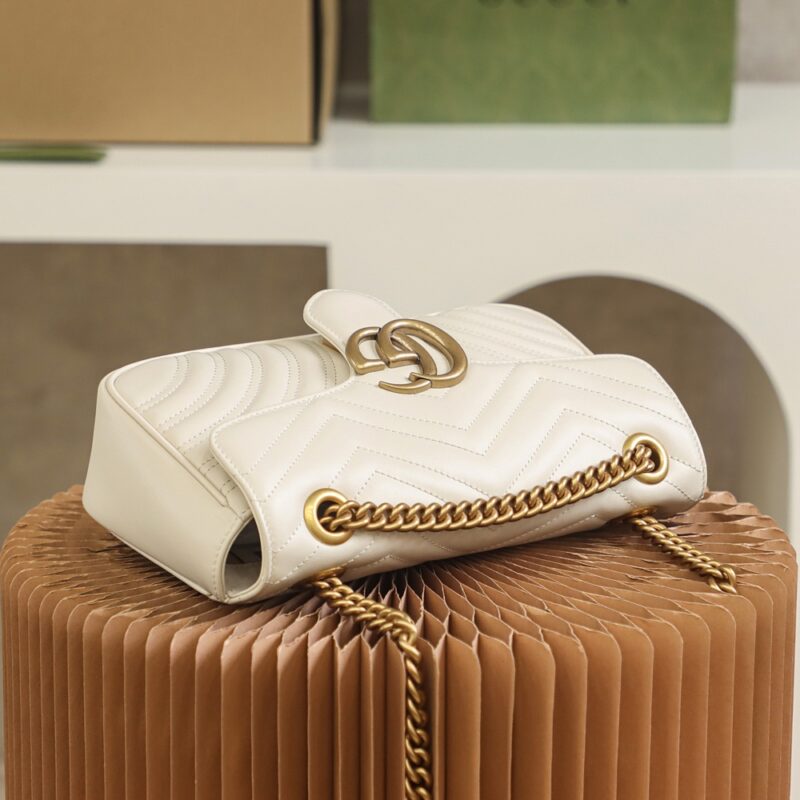 Gucci GG Marmont moyen format blanc — réplique – Image 3