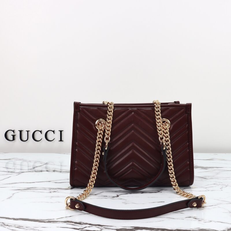 Gucci GG Marmont cabas Bordeaux — réplique – Image 4