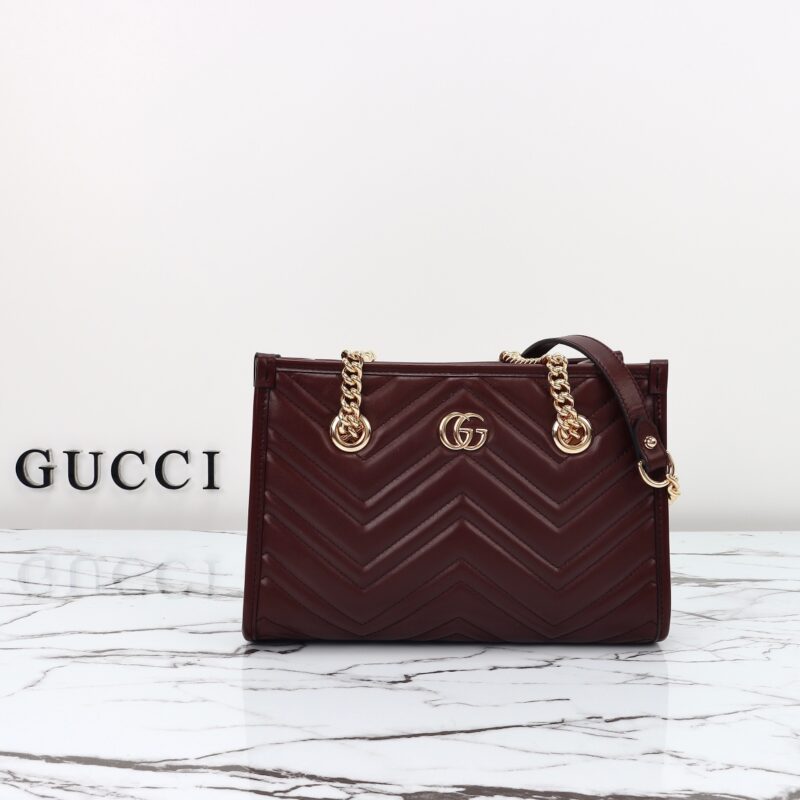Gucci GG Marmont cabas Bordeaux — réplique – Image 6