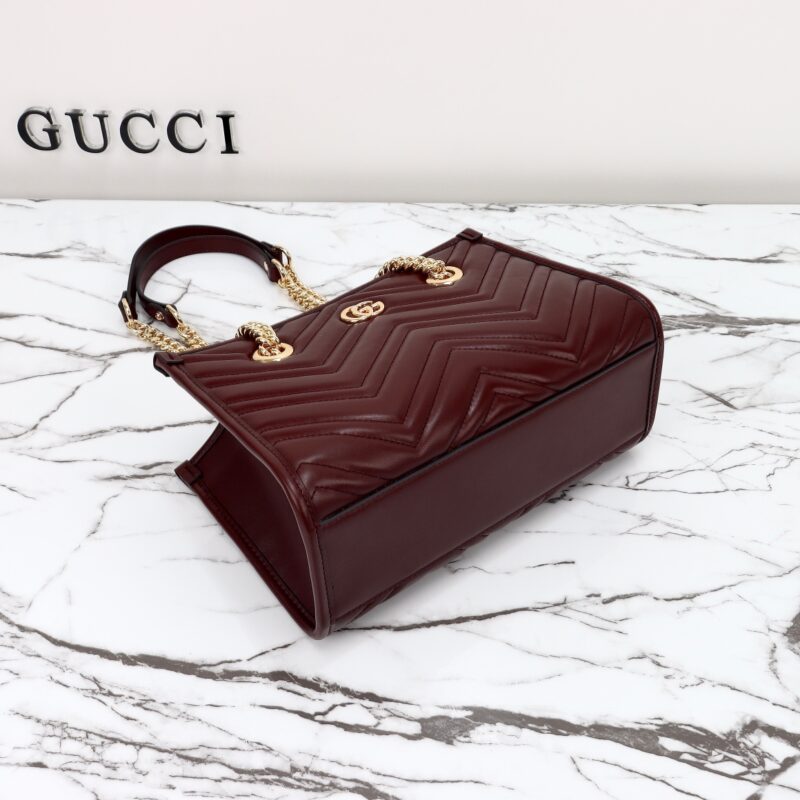 Gucci GG Marmont cabas Bordeaux — réplique – Image 9