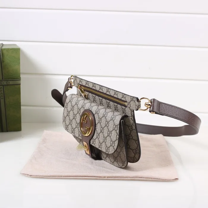 GUCCI GG SUPREME BLONDIE WAIST sac — réplique – Image 2