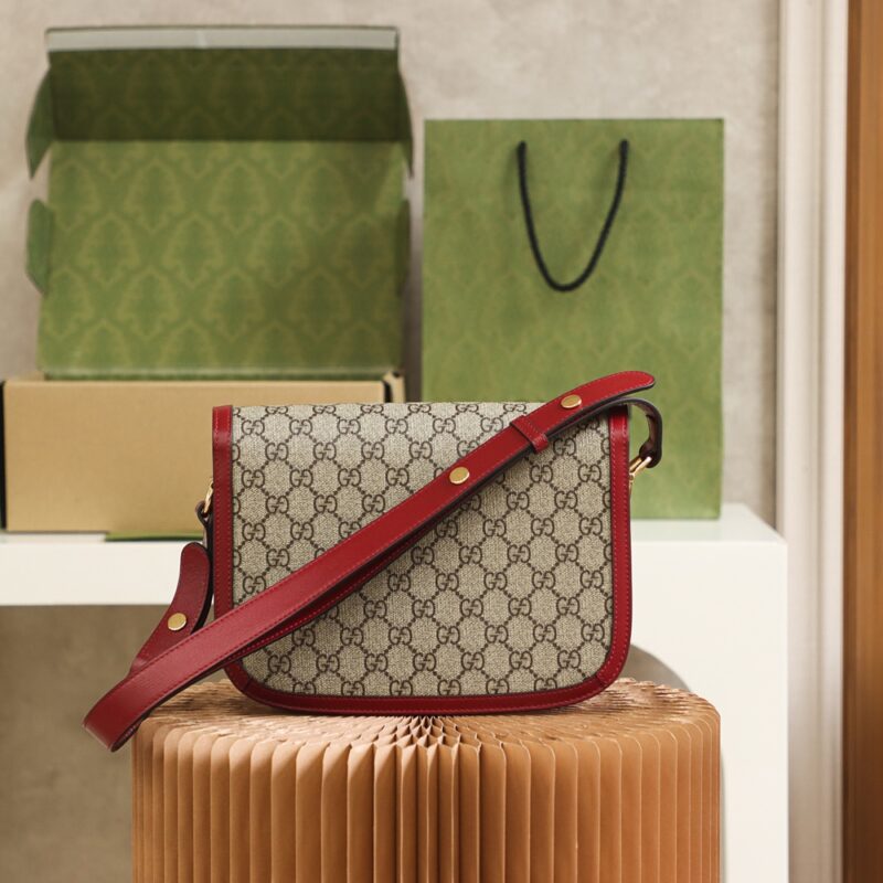 Gucci Horsebit 1955 Classic rouge — réplique – Image 10
