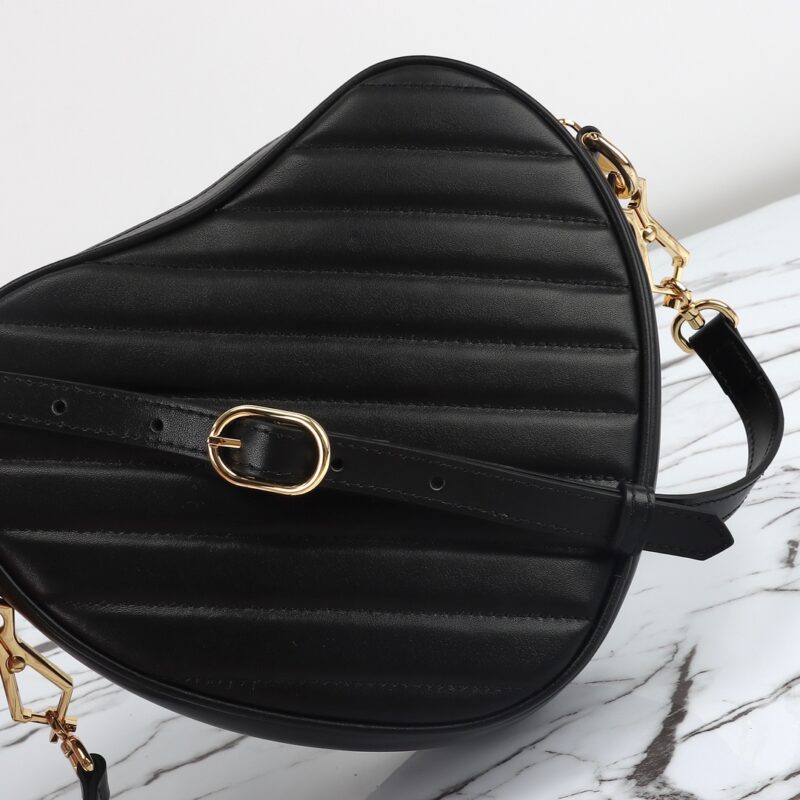 Gucci Interlocking G Mini Heart noir — réplique – Image 4