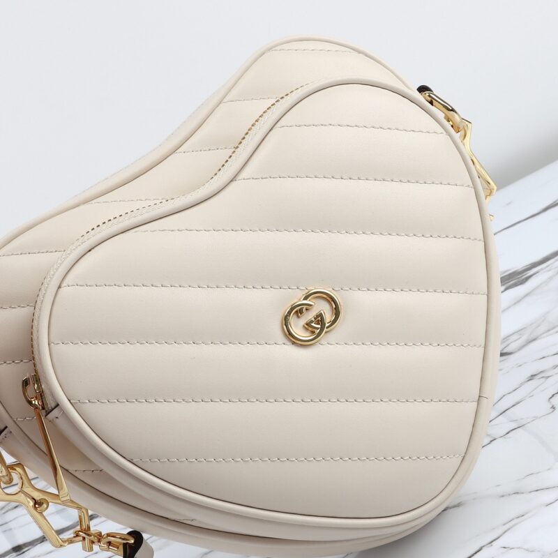 Gucci Interlocking G Mini Heart blanc — réplique – Image 9