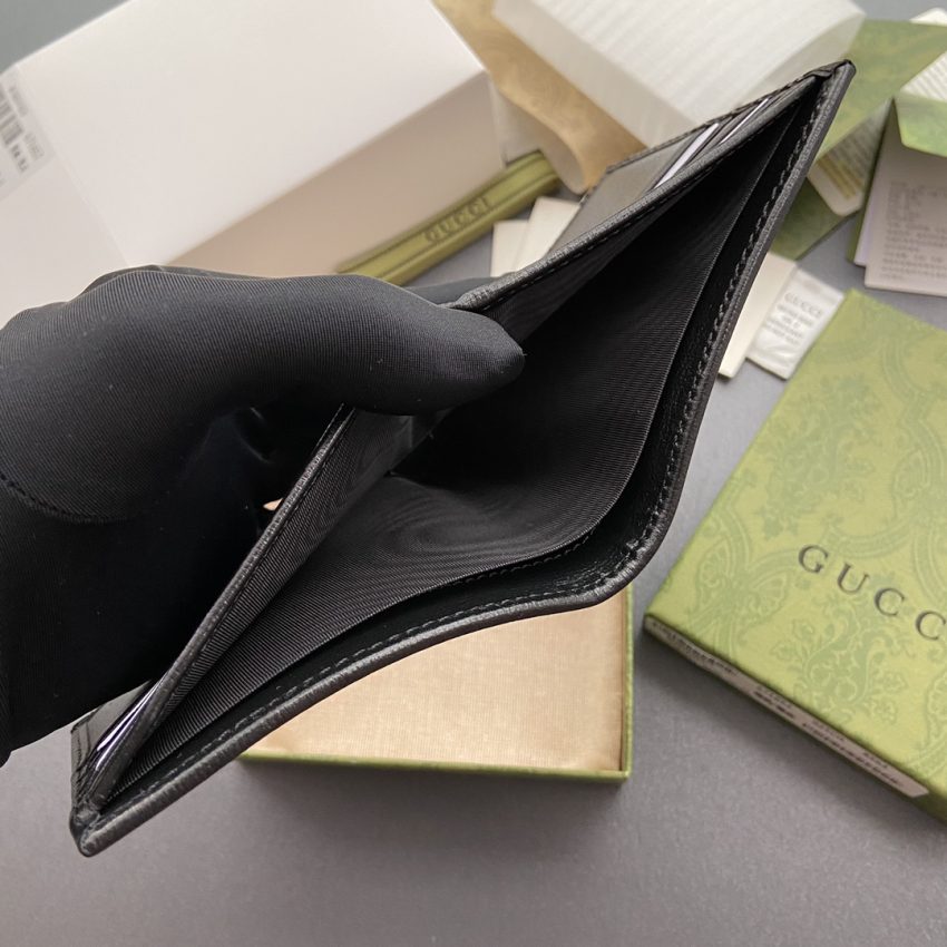 Gucci Interlocking portefeuille noir — réplique – Image 9
