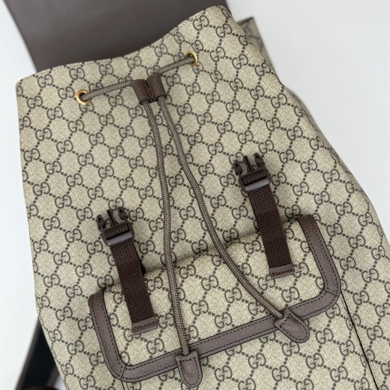 Gucci grand format Ophidia sac à dos Beige — réplique – Image 3