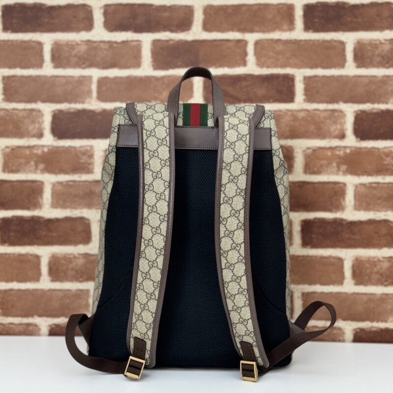 Gucci grand format Ophidia sac à dos Beige — réplique – Image 4