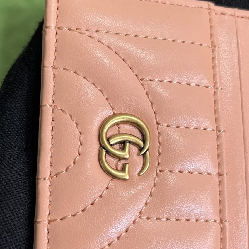 Gucci Marmont porte-cartes rose — réplique – Image 7
