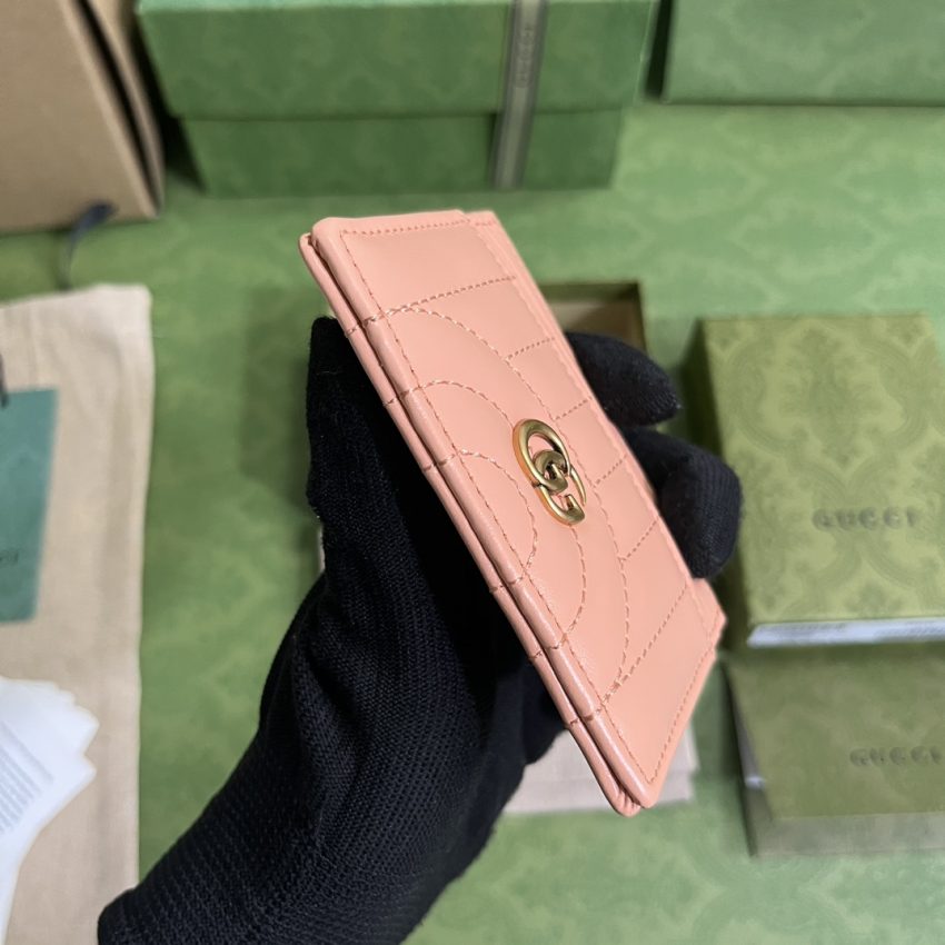 Gucci Marmont porte-cartes rose — réplique – Image 8