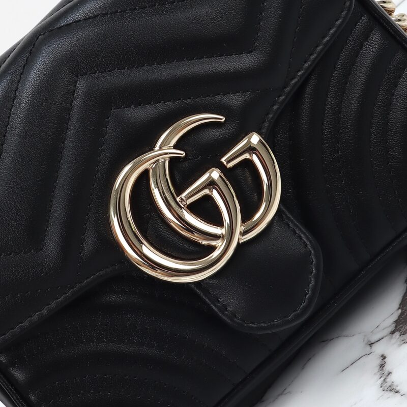 Gucci Marmont Mini avec poignée noir — réplique – Image 2