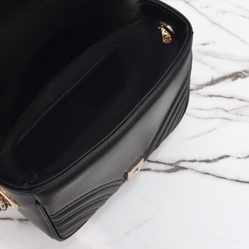Gucci Marmont Mini avec poignée noir — réplique – Image 3