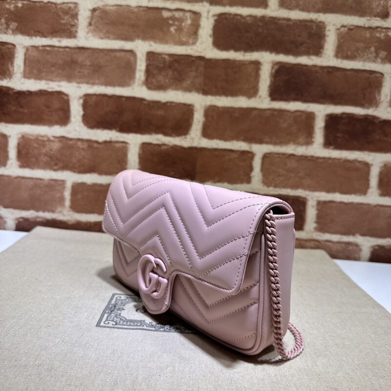 Gucci Matelassé Mini rose — réplique – Image 7