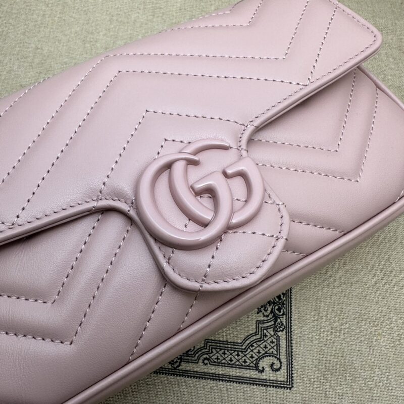Gucci Matelassé Mini rose — réplique – Image 9