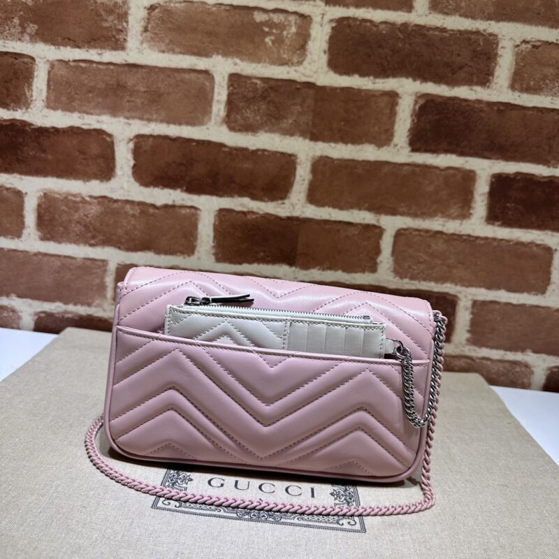 Gucci Matelassé Mini rose — réplique – Image 10