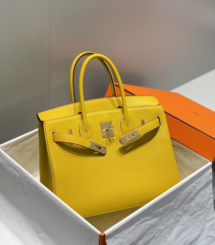 Hermès Birkin Amber jaune — réplique – Image 3