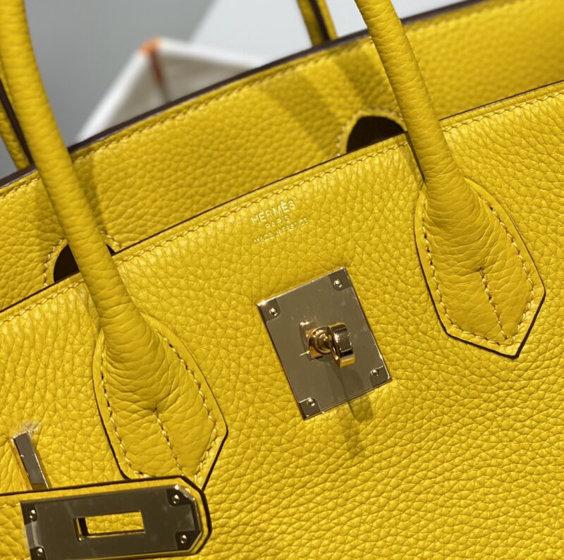 Hermès Birkin Amber jaune — réplique – Image 4