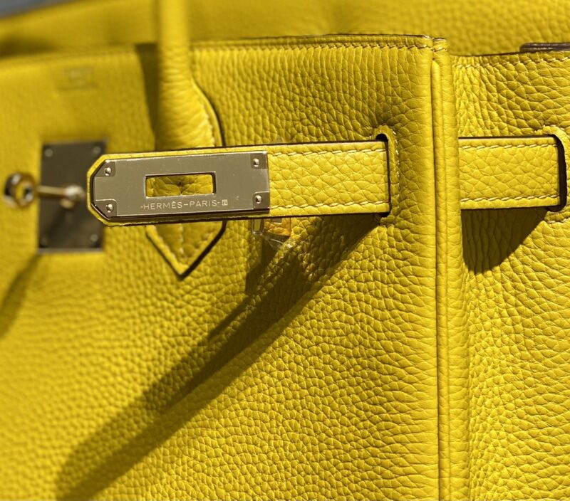 Hermès Birkin Amber jaune — réplique – Image 6