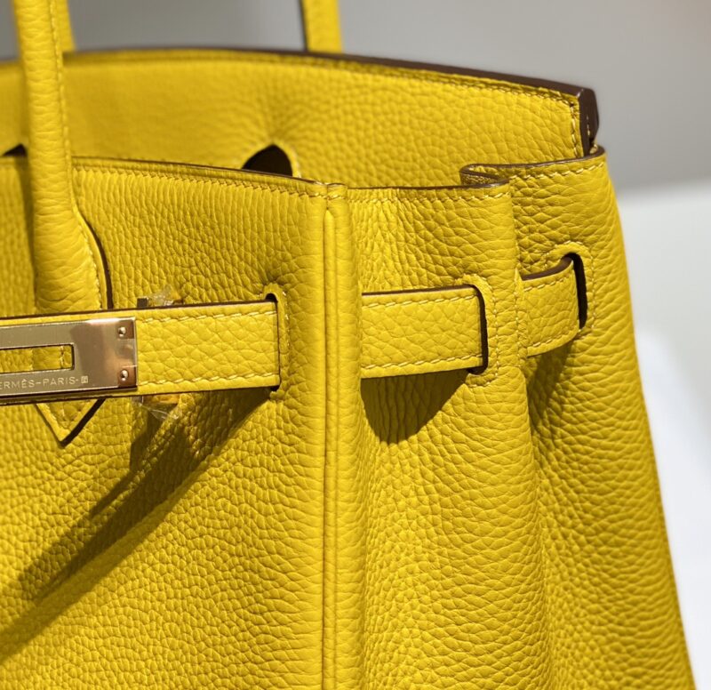 Hermès Birkin Amber jaune — réplique – Image 7