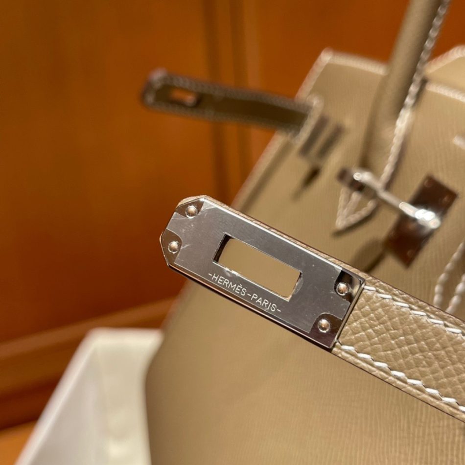 Hermès Birkin Epsom Elephant gris — réplique – Image 4