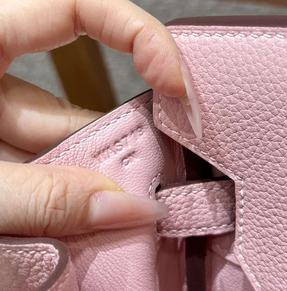 Hermès Birkin Rose Sakura Togo — réplique – Image 2