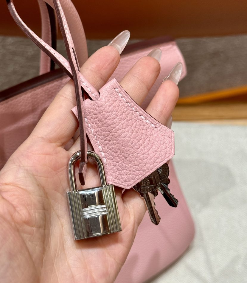 Hermès Birkin Rose Sakura Togo — réplique – Image 12