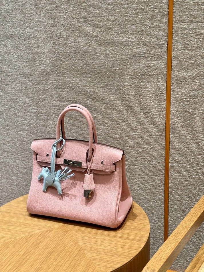Hermès Birkin Rose Sakura Togo — réplique – Image 13