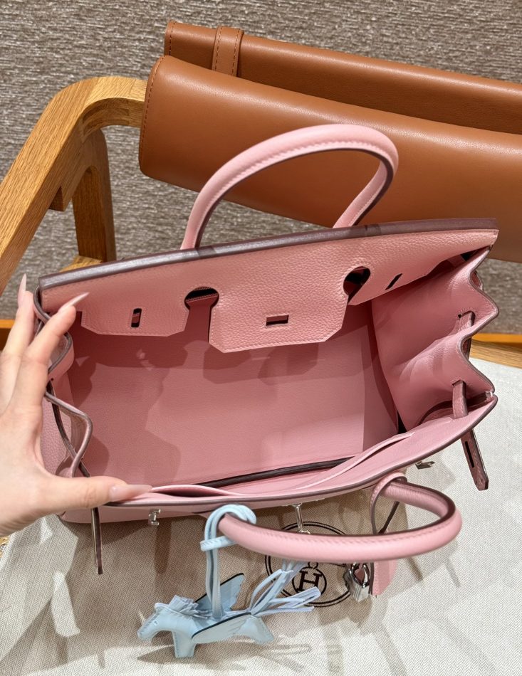 Hermès Birkin Rose Sakura Togo — réplique – Image 3