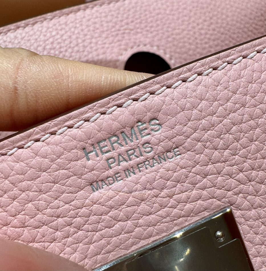 Hermès Birkin Rose Sakura Togo — réplique – Image 5