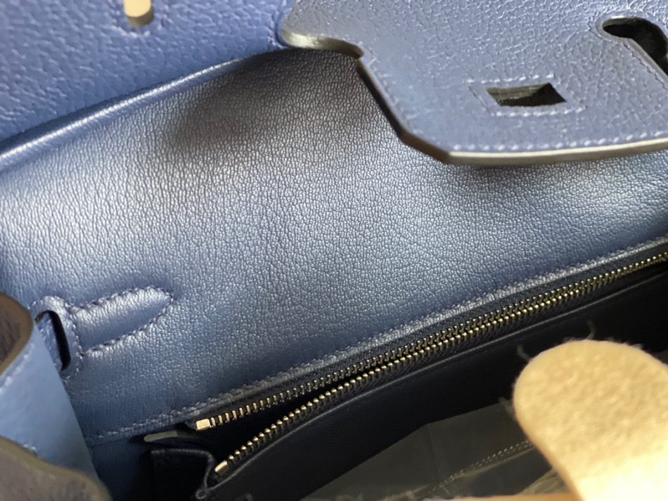 Hermès Birkin Sapphire bleu Togo — réplique – Image 2